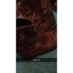 Camo boots